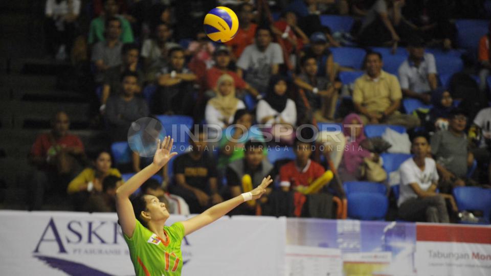 Jakarta Pertamina Energi berhasil memastikans satu tempat di babak final four Proliga 2017. - INDOSPORT
